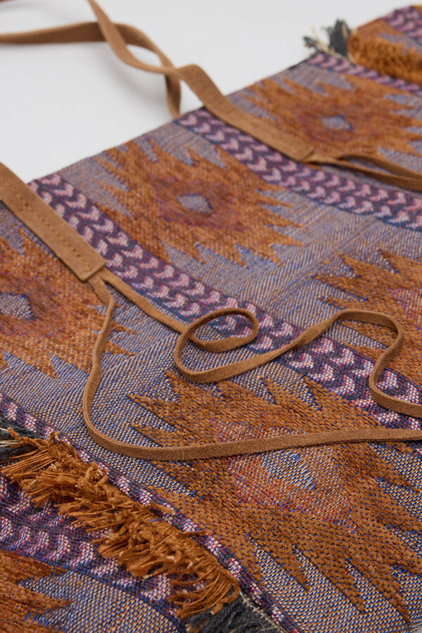 Slowlove Bolso shopper &eacute;tnico Multicolor