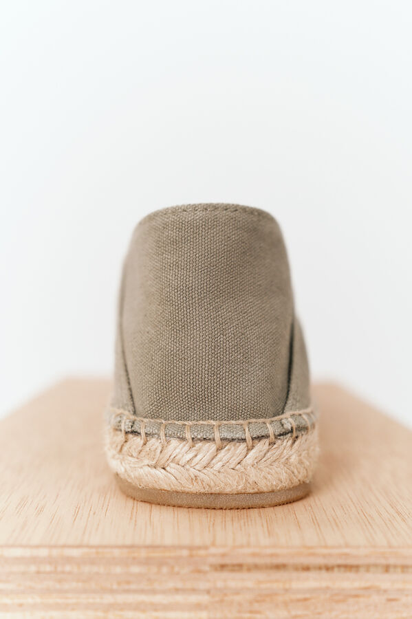 OOTO Alpargata tela Kaki