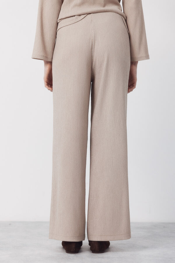 Cortefiel Pantal&oacute;n de punto Beige