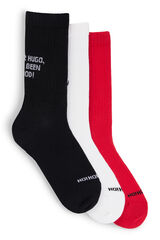 HUGO Pack 3 calcetines Multicolor