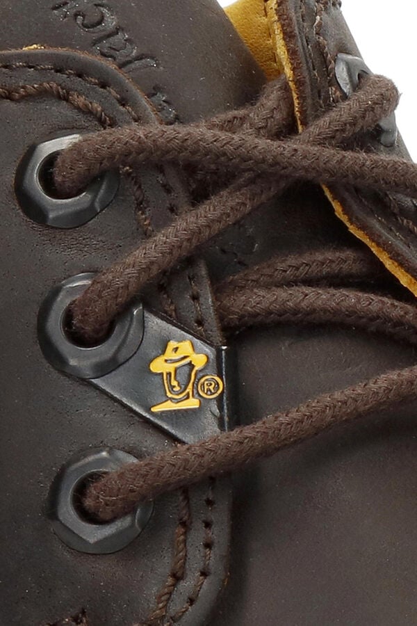 Panama Jack Zapato hombre piel Marr&oacute;n oscuro