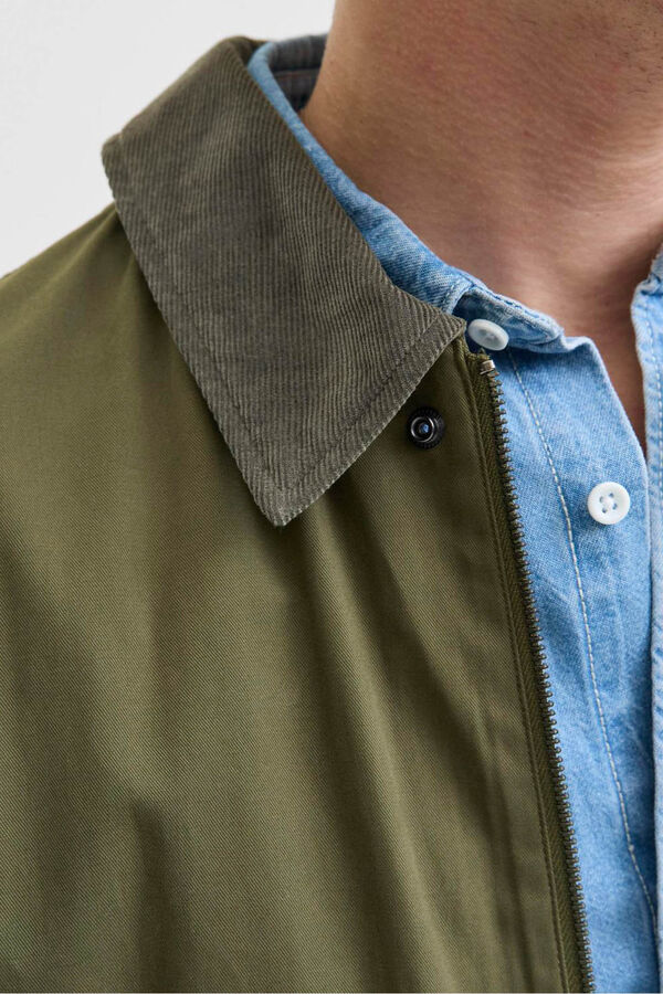 Jack & Jones Cazadora regular fit Verde oscuro