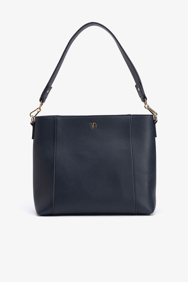 Vilanova Bolso de hombro efecto piel Azul