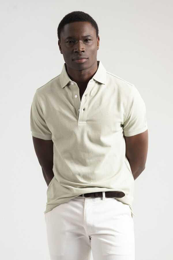 PuroEGO Polo piqu&eacute; Verde