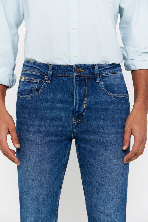 Cortefiel Pantal&oacute;n vaquero slim fit Azul