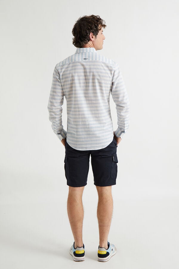 Williot Bermudas Cargo Azul