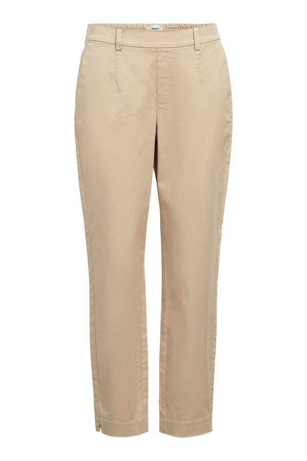 Object Pantal&oacute;n chino sarga Beige