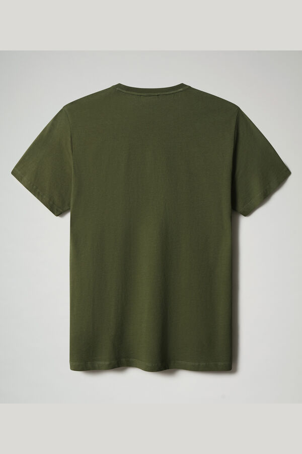 Cortefiel T-shirt SALLAR SS Napapijri Verde