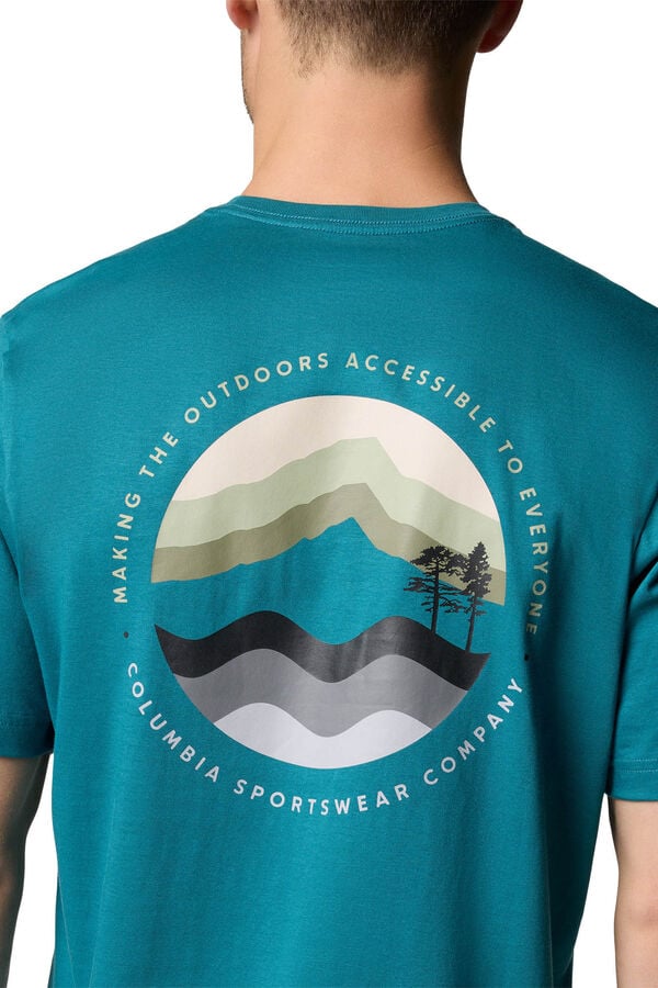Columbia Camiseta para atividades ao ar livre Kettle River&trade;  Verde