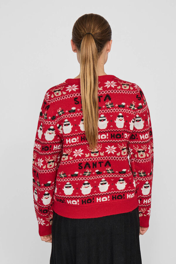 Vila Jersey navide&ntilde;o Rojo