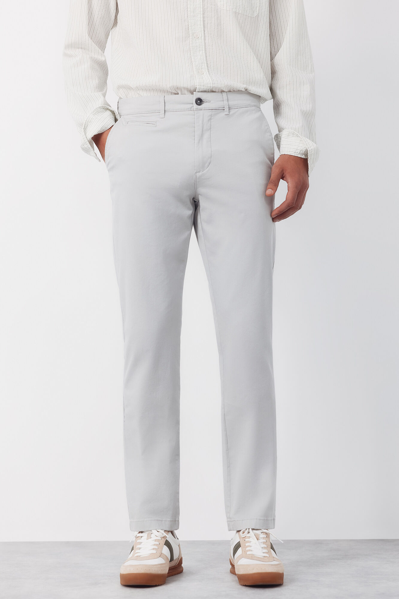 Cortefiel Pantal&oacute;n chino slim fit ligero