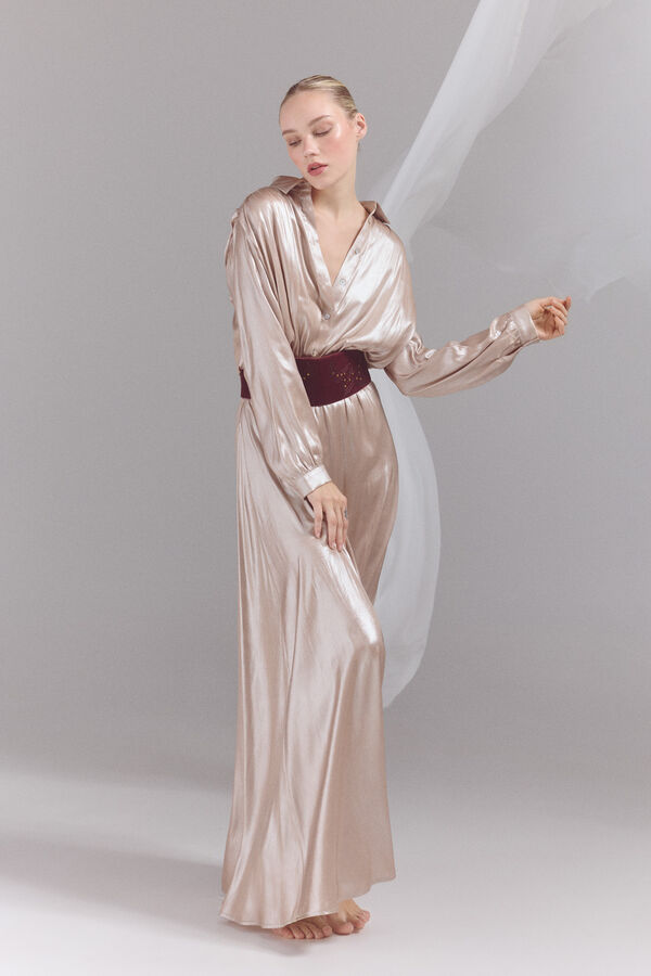 Slowlove Falda satinada larga Arena