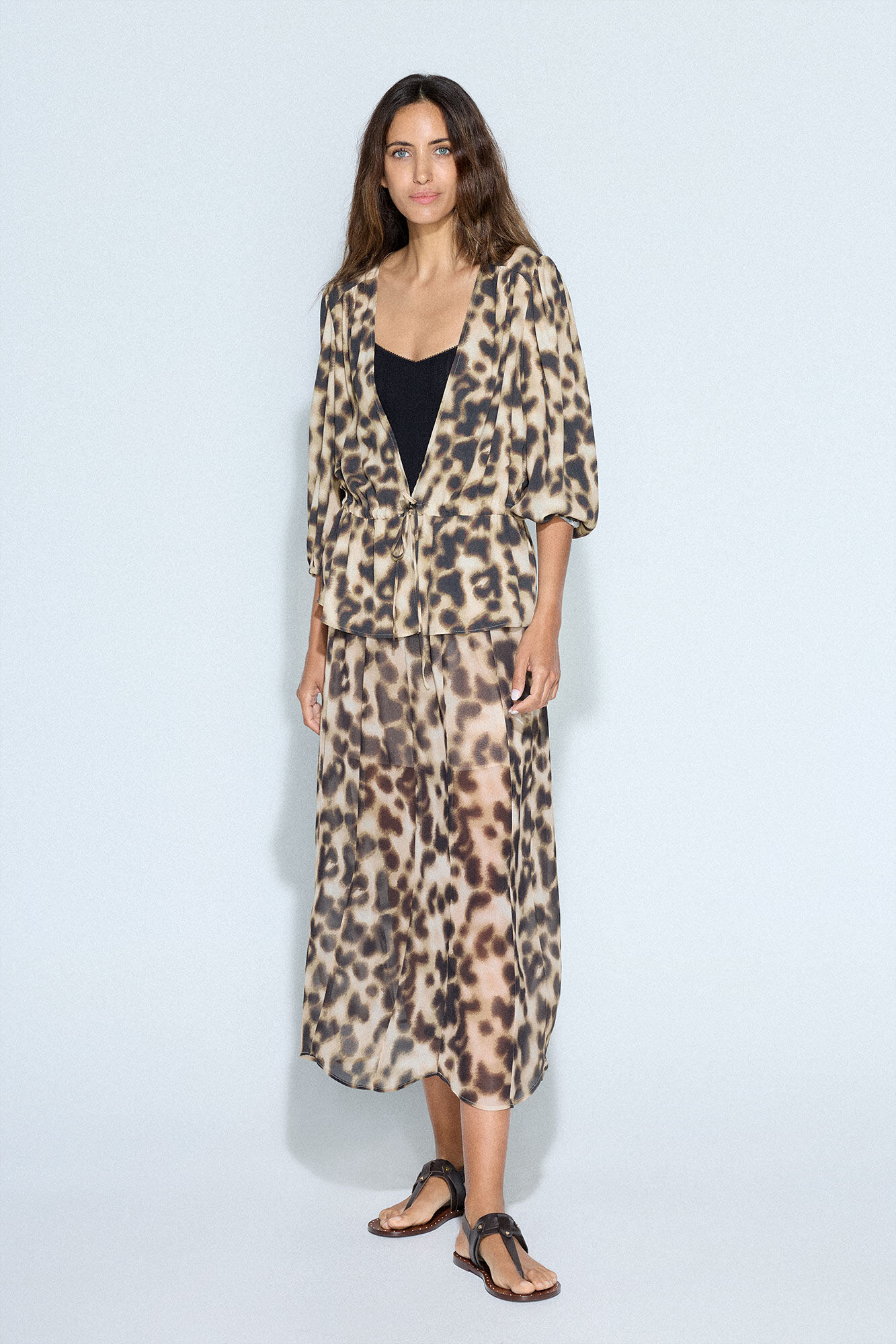 Slowlove Blusa estampada