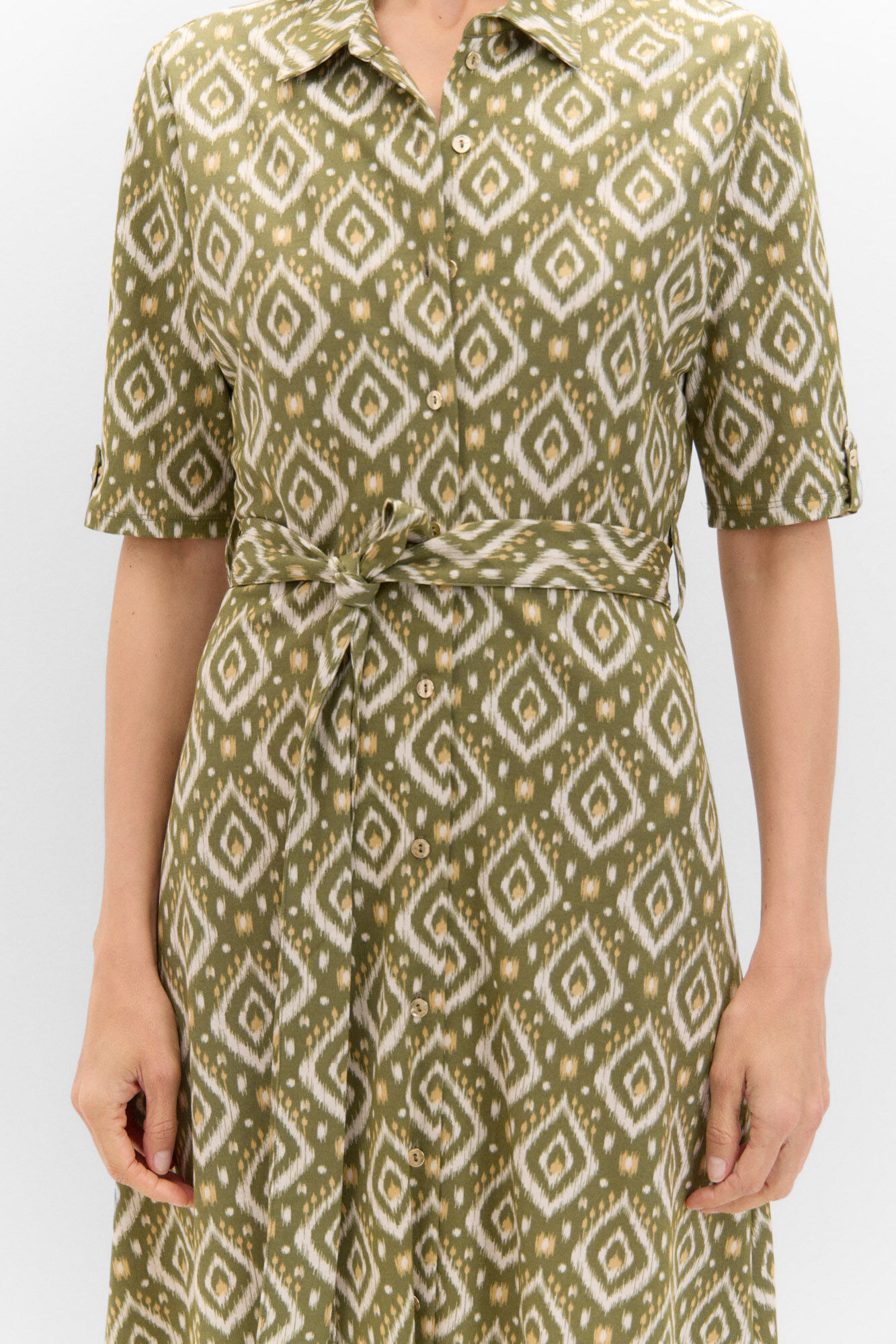 Cortefiel Vestido polo em malha piqu&eacute;