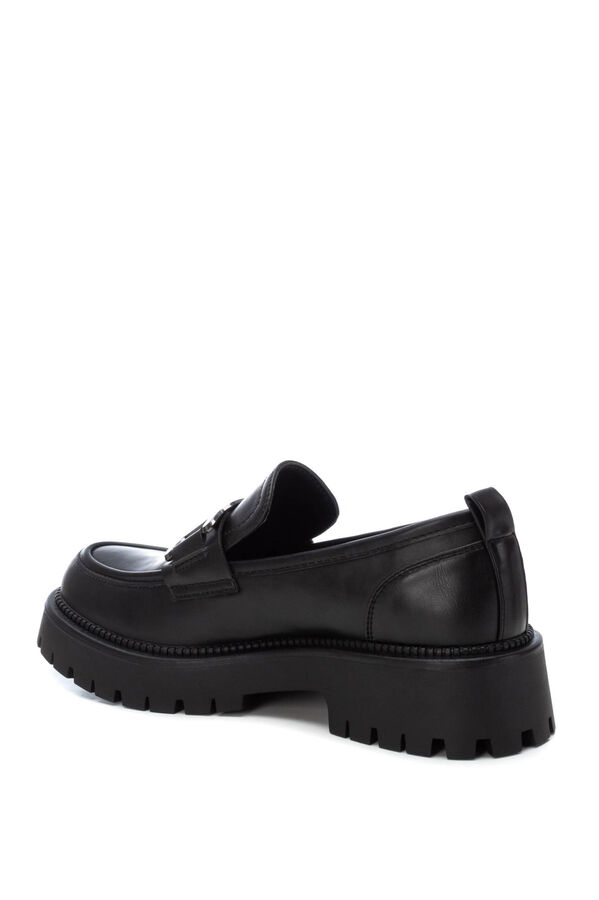 XTI Mocassim feminino Preto