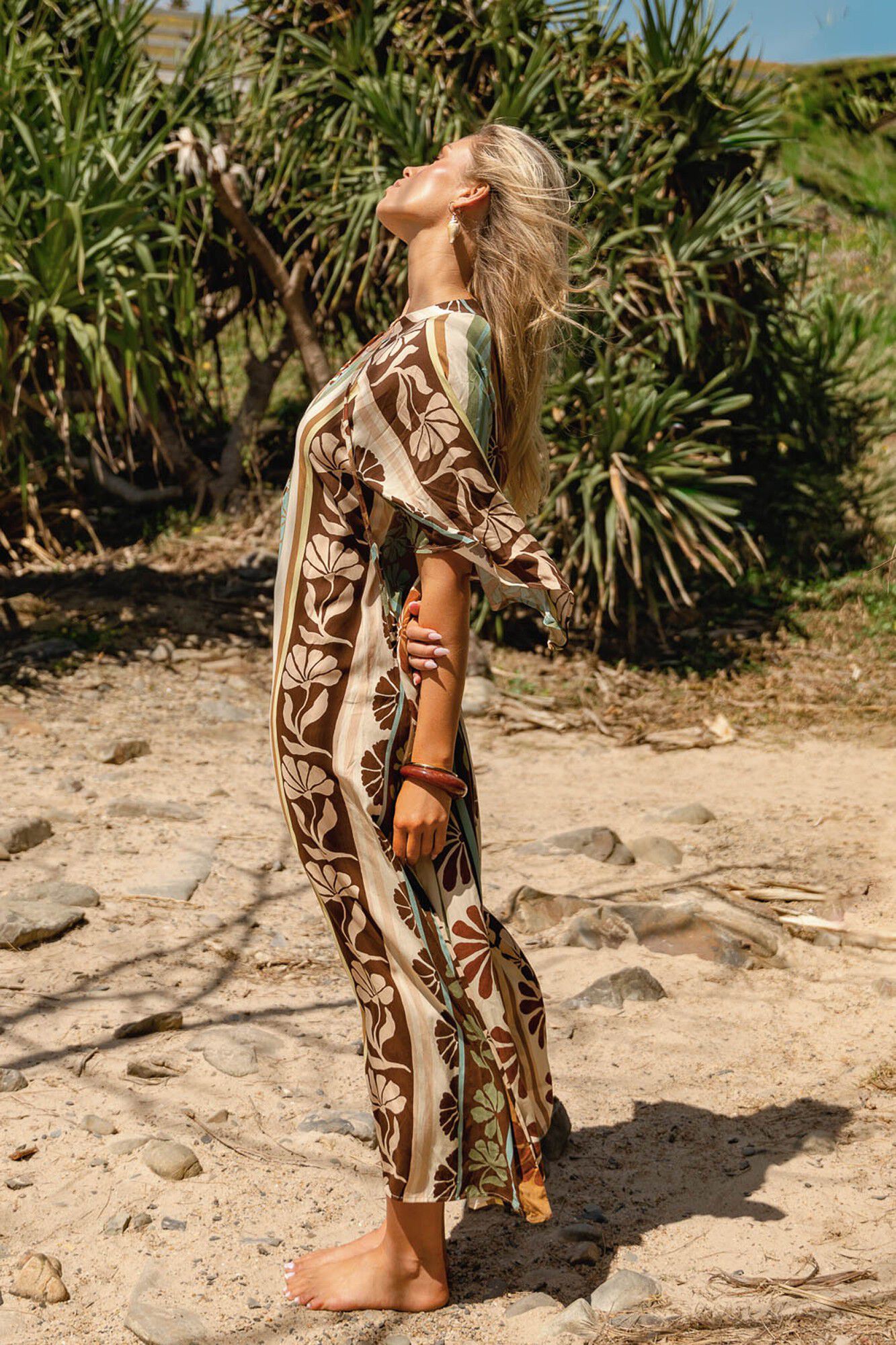 Jaase Vestido comprido caftan