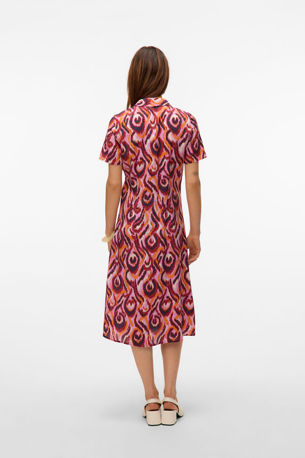 Vero Moda Vestido midi camiseiro Subiu