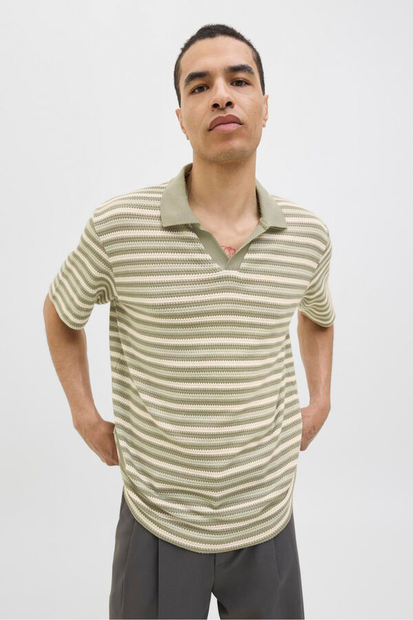 Jack & Jones Polo regular fit Verde oscuro