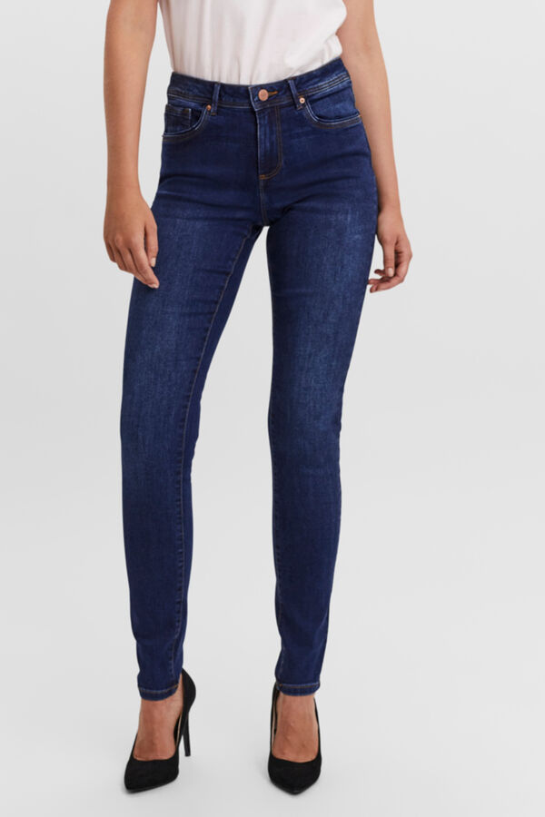 Vero Moda Pantal&oacute;n Vaquero Tanya skinny Azul