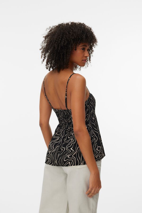 Vero Moda Top de tirantes Negro