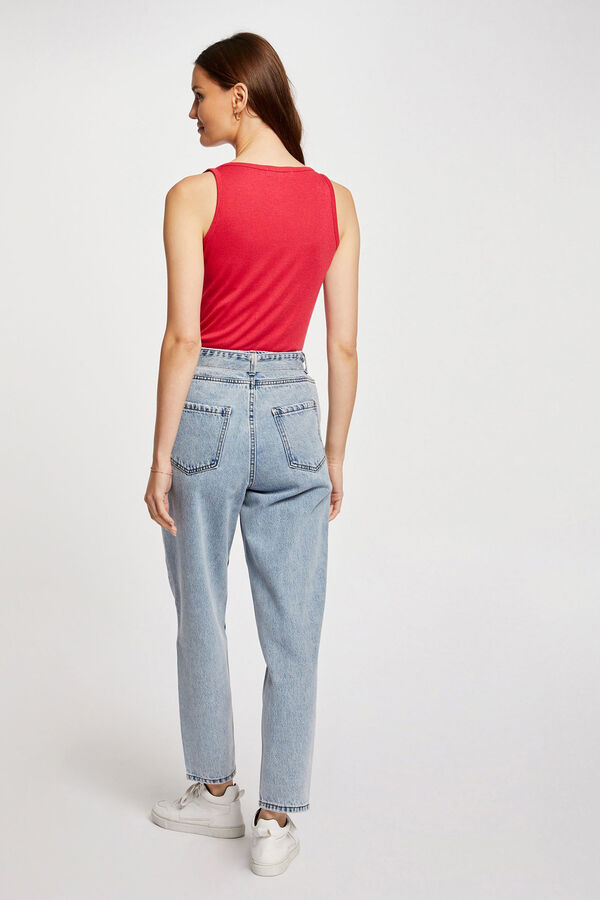 Morgan Top con tirantes finos Fucsia