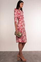 Dolores Promesas Vestido midi l&aacute;pis jacquard Subiu