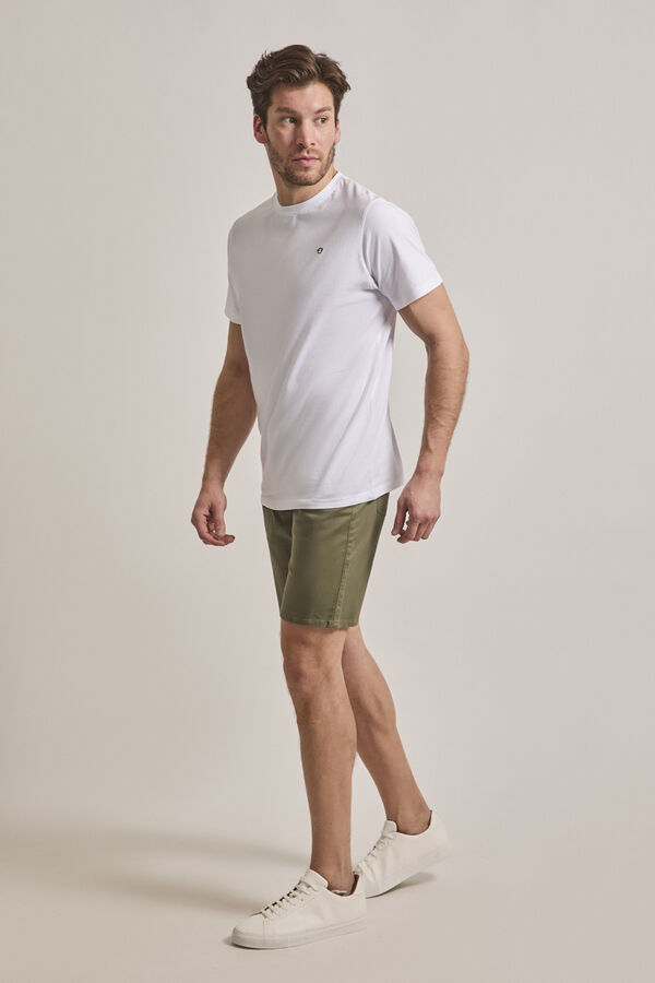 Street Monkey T-shirt manga curta Branco