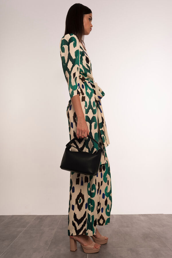 Dolores Promesas Mono estampado pierna ancha Multicolor