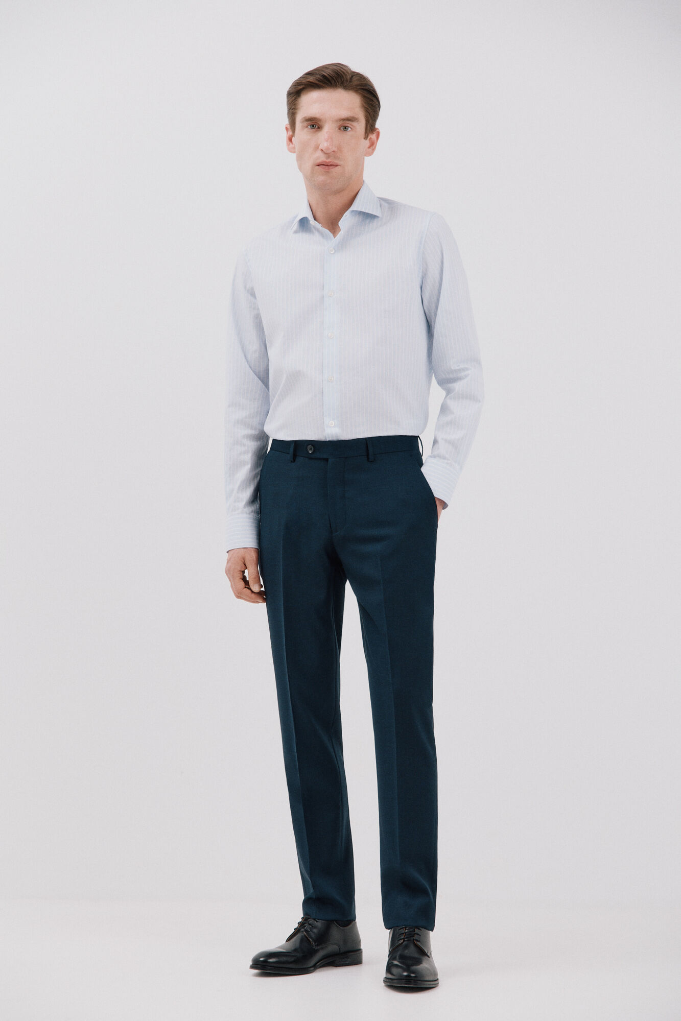 Cortefiel Cal&ccedil;as marinhas slim fit