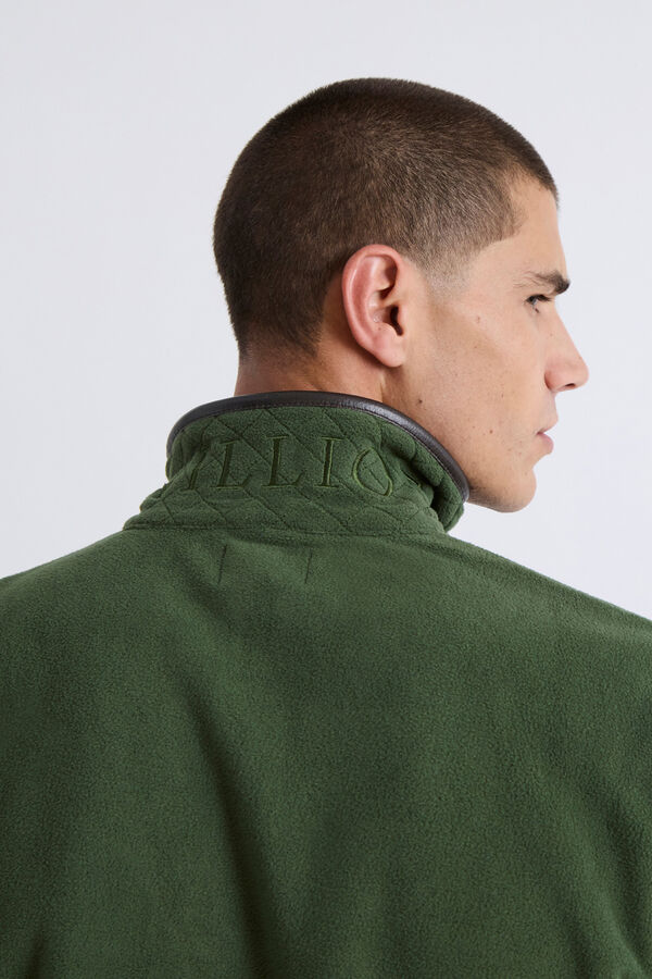 Williot Jersey Polar Media Cremallera Kaki