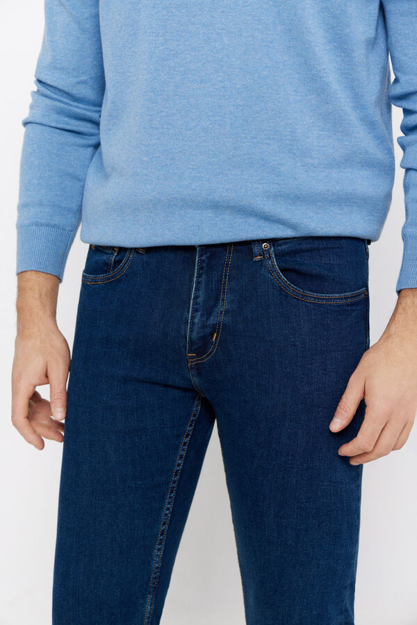 Cortefiel Pantal&oacute;n vaquero slim fit dynamic Azul