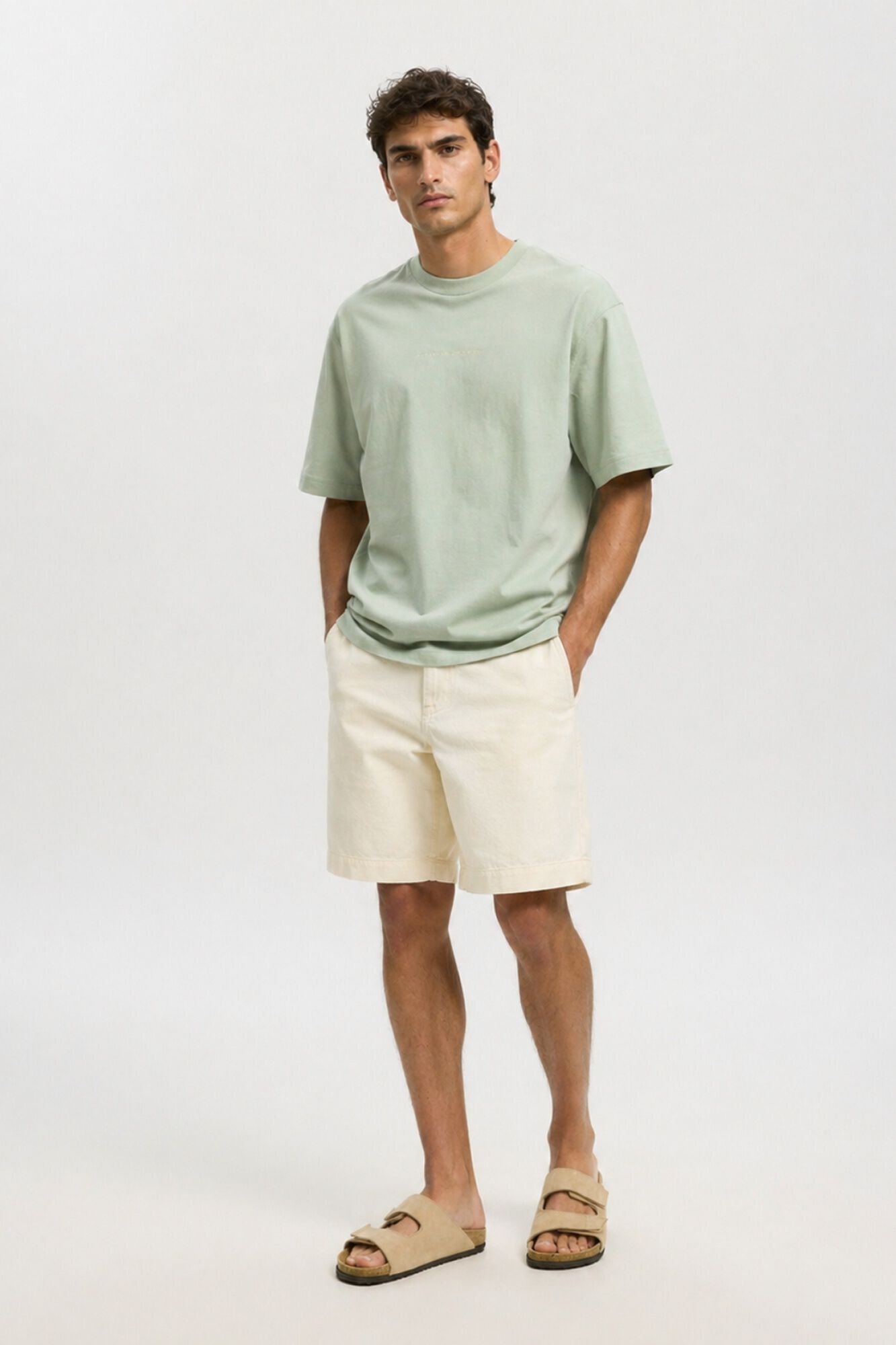 Selected Camiseta de manga corta relaxed