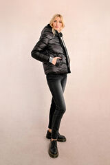Molly Bracken Chaqueta de mujer acolchada con capucha Negro