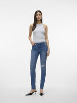 Vero Moda Vaquero pitillo Azul