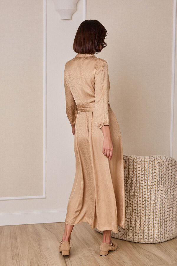 Pol&iacute;n Et Moi Vestido camisa Tirsa Castanho