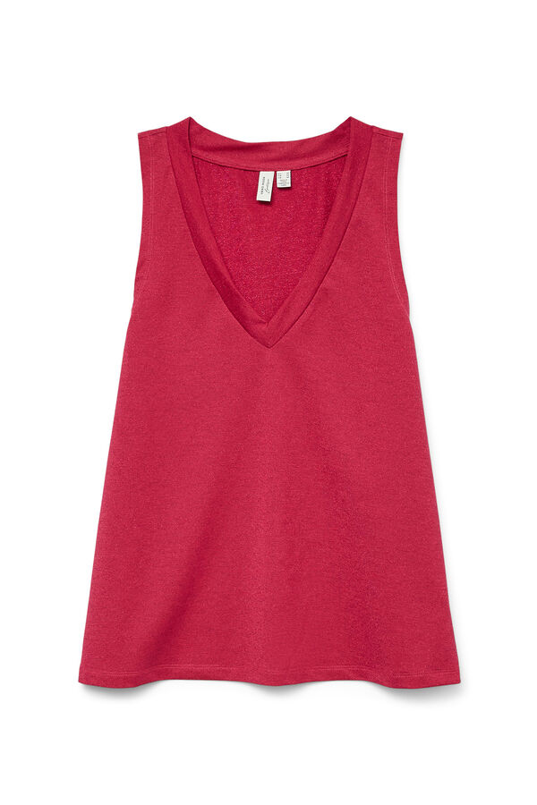 Vero Moda Top de malha lurex Subiu