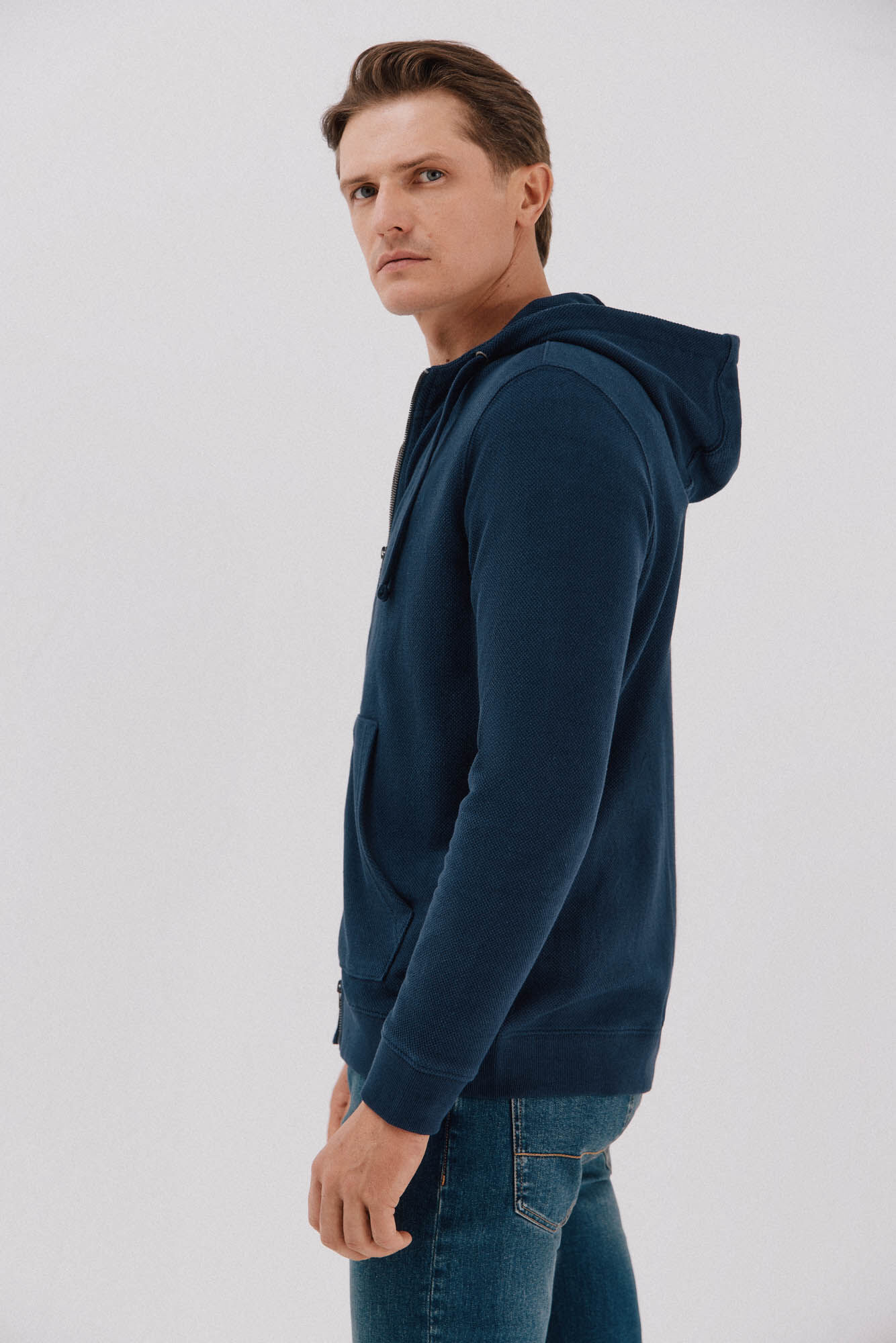 Cortefiel Cardigan con capucha