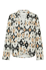 Vero Moda Paletó colchão aberto Cinzento