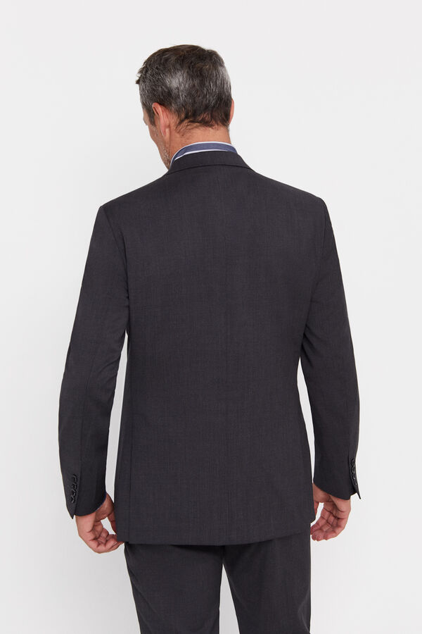 Cortefiel Americana lisa coolmax® Gris oscuro