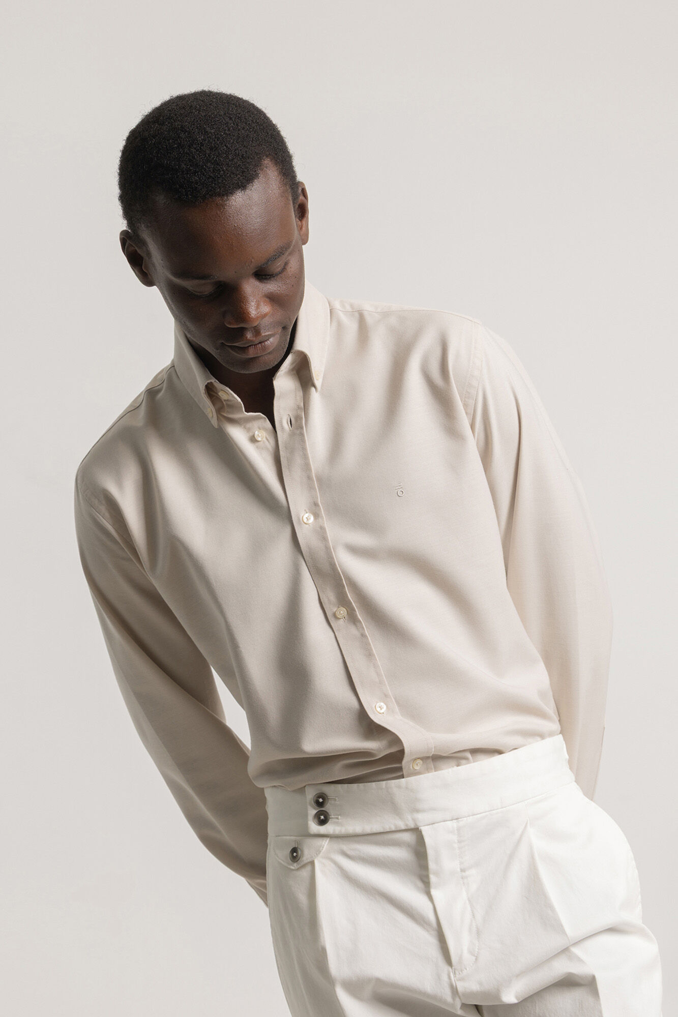 PuroEGO Camisa oxford slim fit