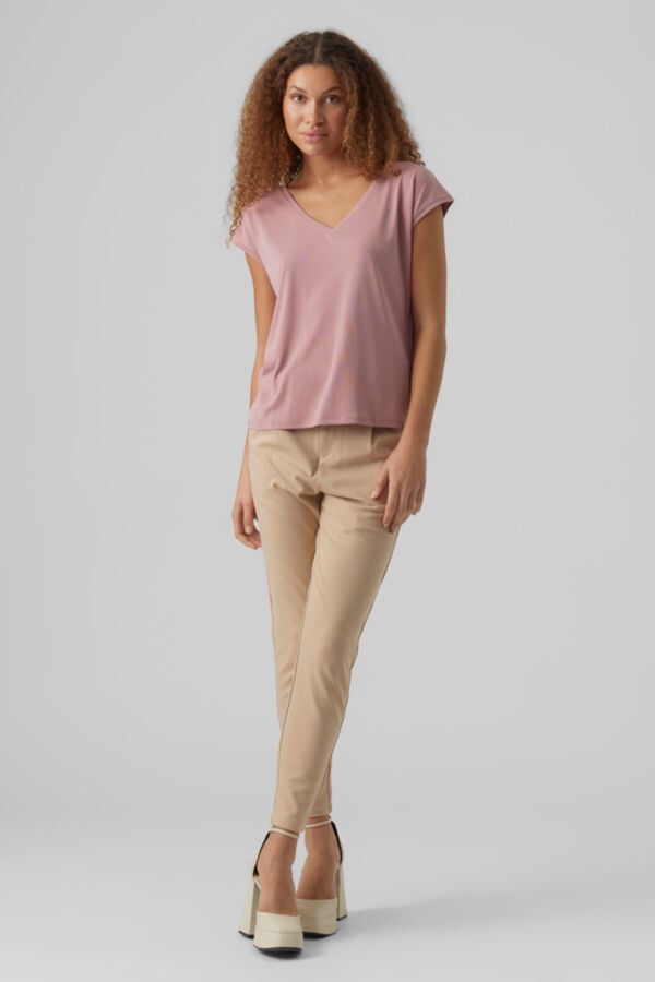 Vero Moda Camiseta fluida Lila