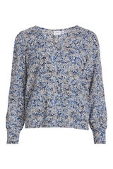 Vila Camisa de manga comprida  Azul