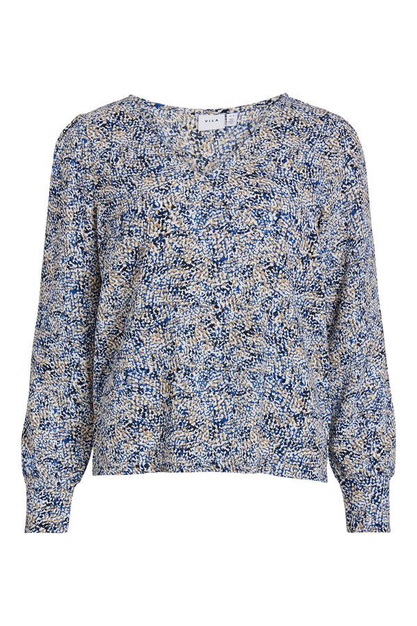 Vila Camisa de manga comprida  Azul