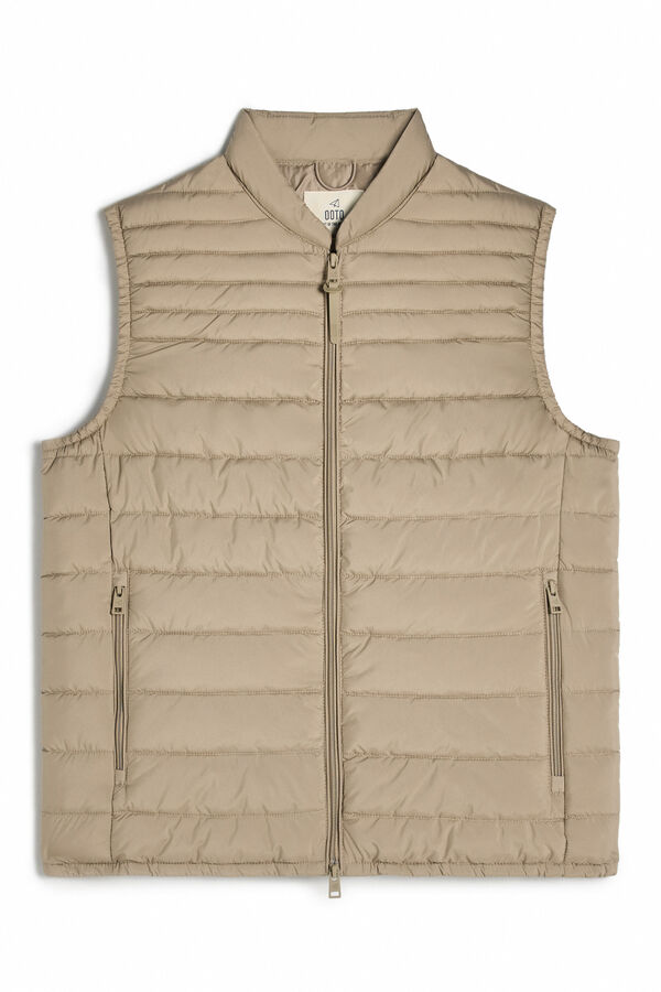 OOTO Chaleco acolchado ultralight Beige