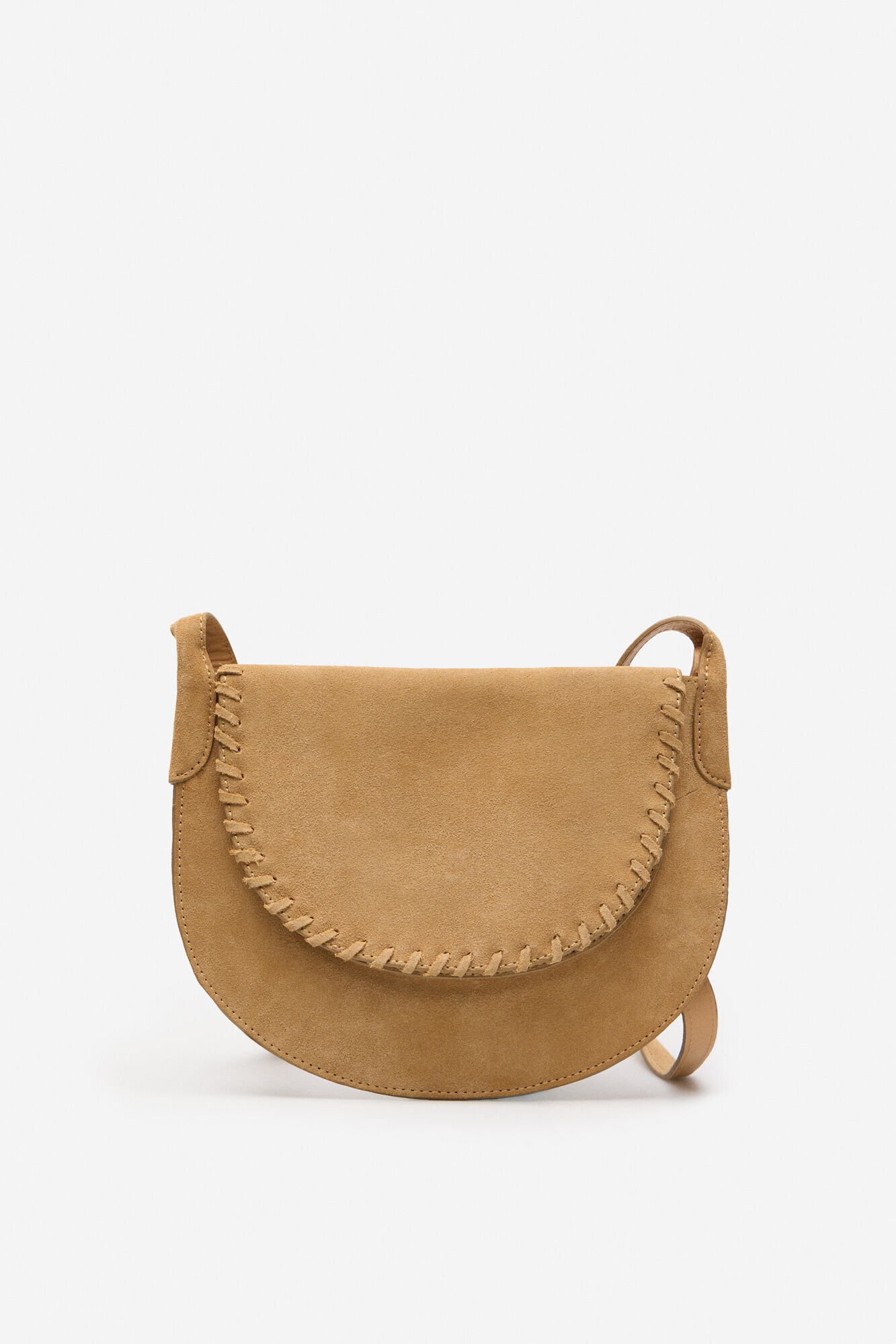 Cortefiel Bolsa de ombro de pele