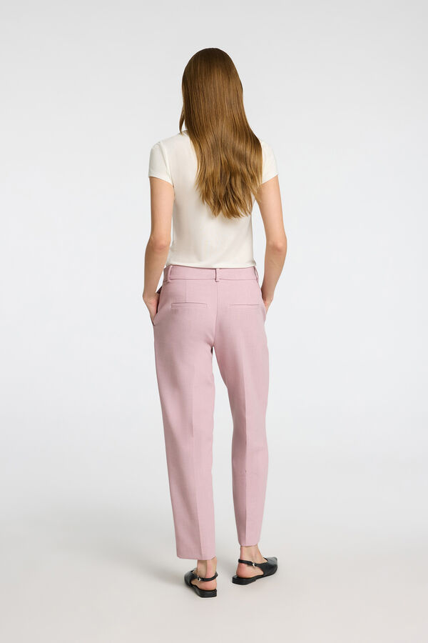 Selected Femme Pantal&oacute;n de traje Regular Fit Coral