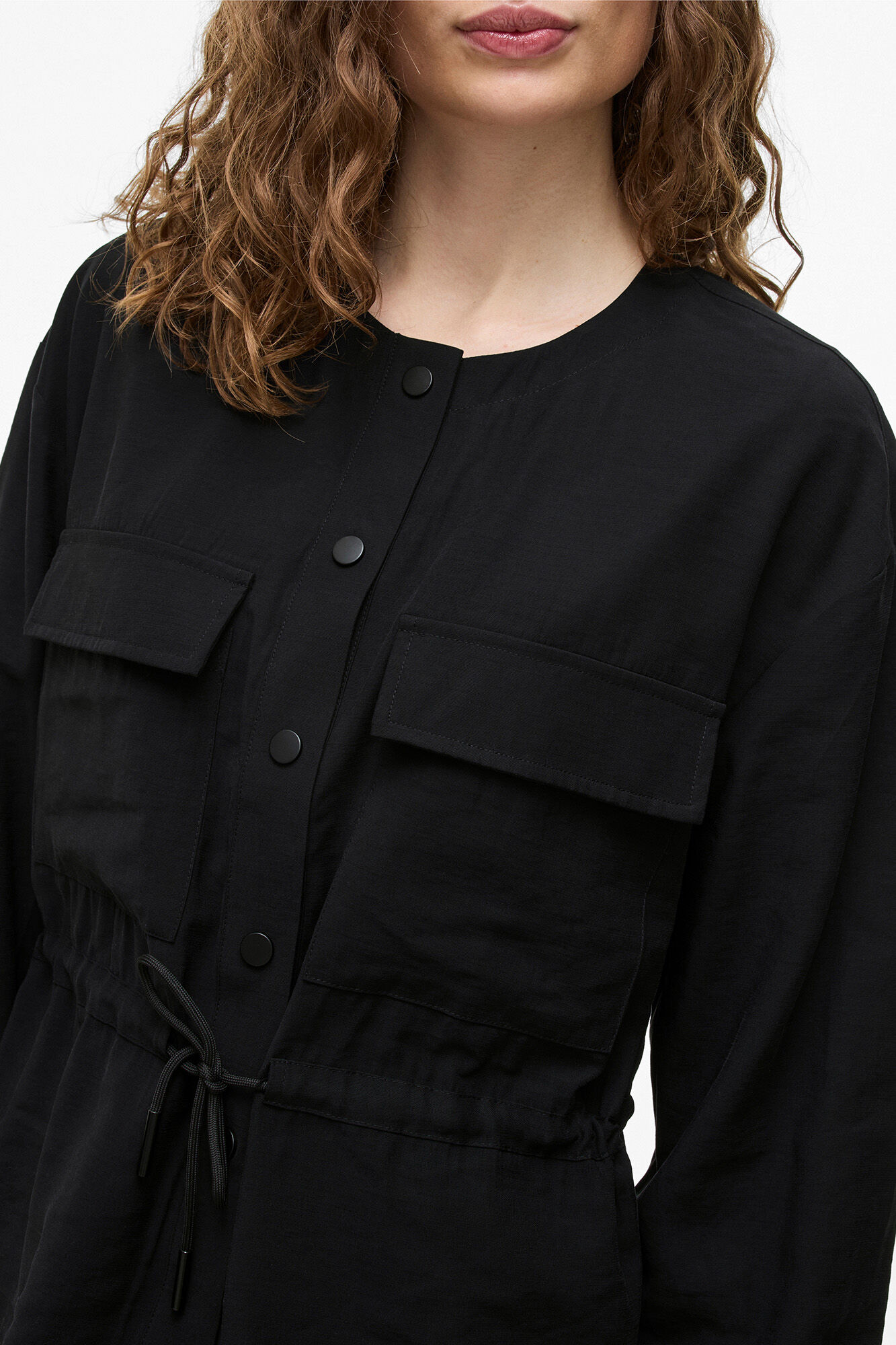 Vila Casaco safari abotoado