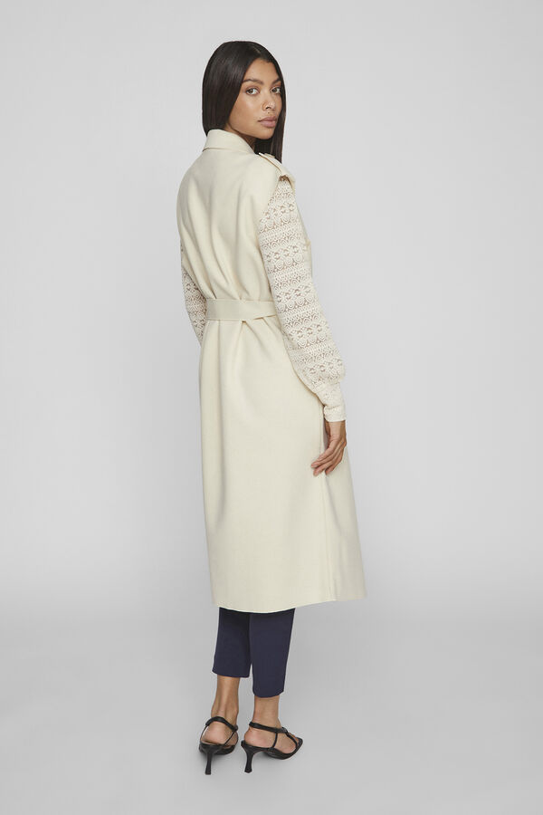 Vila Colete de malha Cinzento