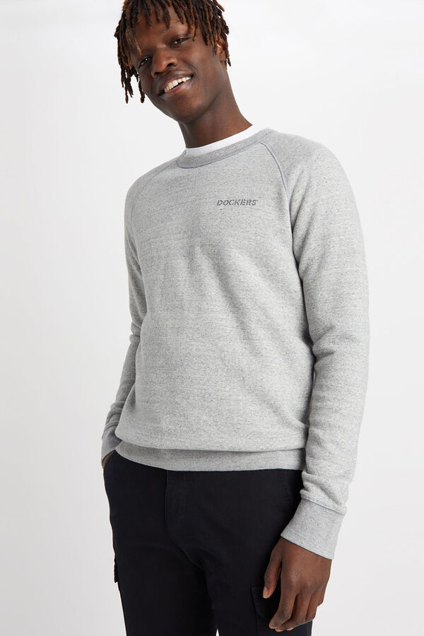 Dockers Sweatshirt regular fit Icon  Cinzento