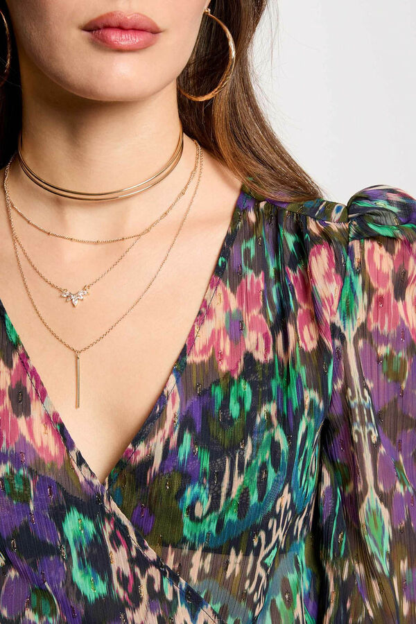 Morgan Blusa manga larga Multicolor